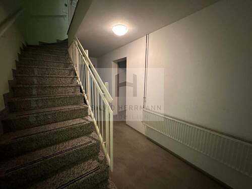 Treppenaufgang zu den Wohnungen - 9 Zimmer Mehrfamilienhaus, Wohnhaus zum Kaufen in Forst (Lausitz)
