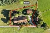 Luftaufnahme - 1 Zimmer Bauernhaus, Landhaus in Bad Waldsee