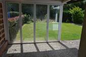 Überdachte Terrasse zum Süden - 