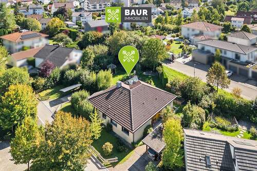 Drohnenaufnahmen - Einfamilienhaus mit 152,00 m² in Bad Waldsee zum Kaufen