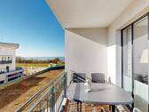 Balkon mit Meerblick - 2 Zimmer Etagenwohnung zum Kaufen in Börgerende