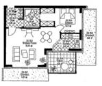 Grundriss - 2 Zimmer Etagenwohnung in Oerlinghausen