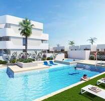 Apartment mit Blick auf das Meer und den Golfplatz La Serena - Los Alcázares