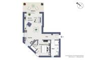 Grundriss Wohnung 06 - 