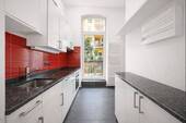 Küche mit Balkon-Zugang - Etagenwohnung mit 55,00 m&sup2; in Berlin zum Kaufen
