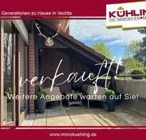 3-Zimmerwohnung mit Wohlfühloase - Balkon nebst Tiefgaragenstellplatz und Fahrstuhl - Vechta