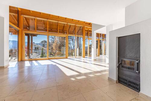 Wohnbereich - 7 Zimmer Einfamilienhaus zum Kaufen in Murnau am Staffelsee