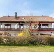 Attraktive 3-Zimmer-Wohnung mit Balkon, Garten und Stellplatz in Nandlstadt