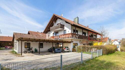 Außenansicht 1-1 - 3 Zimmer Etagenwohnung in Nandlstadt