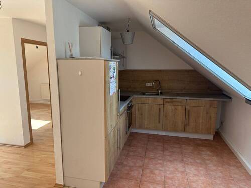 Moderne Dachgeschossküche - 