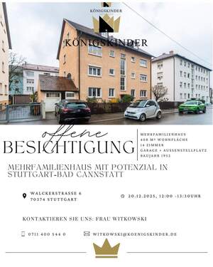Bild 1 - Mehrfamilienhaus mit Potenzial in Stuttgart-Bad Cannstatt