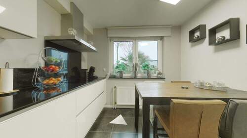 EG Küche - 4 Zimmer Reihenmittelhaus in Bocholt / Suderwick