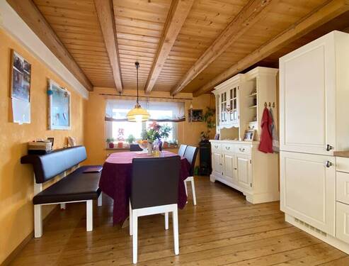 EG - Wohnküche - Teilansicht -1- - 3 Zimmer Einfamilienhaus in Aspach
