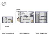 Skizze Grundrisse Ringstr. Zeuthen - 