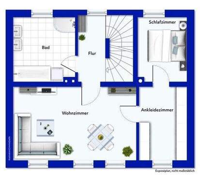 GR OG - 4 Zimmer Einfamilienhaus in Radebeul