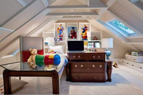 Zimmer, Dachgeschoss - 