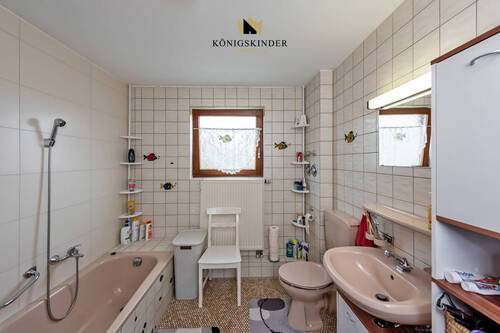 ...hinein ins kuschelige Bad. - 