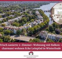 Frisch sanierte 2-Zimmer-Wohnung mit Balkon - charmant wohnen Ecke Leinpfad in Winterhude - Hamburg