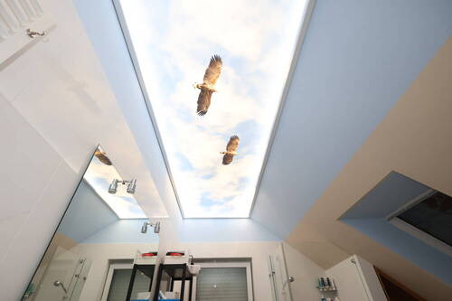 Hauptbad Detail Decke - 