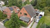 Luftaufnahme - 8 Zimmer Mehrfamilienhaus, Wohnhaus zum Kaufen in Stolzenau