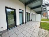 Terrasse - 2 Zimmer Terrassenwohnung zur Miete in Nürnberg
