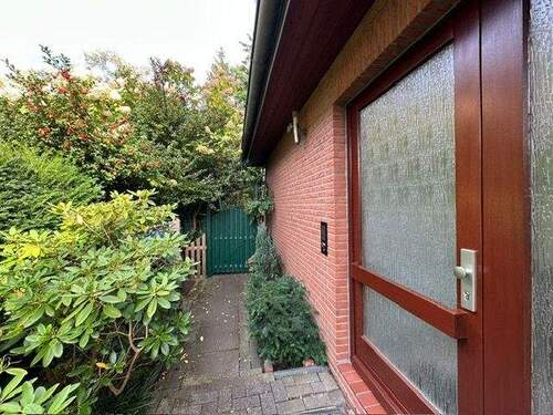 Hauseingang - Etagenwohnung mit 82,00 m&sup2; in Worpswede zum Kaufen