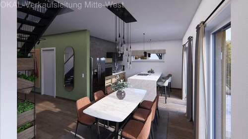 Stadtvilla 10 IN Essen Kueche - 