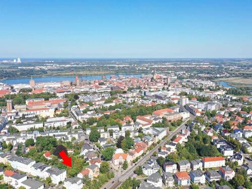 Luftbild markiert - 