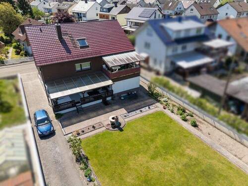 Haus verkaufen Philippsburg - Großzügiges 3-Familienhaus mit tollem Grundstück und Garagenhof in Philippsburg-Huttenheim