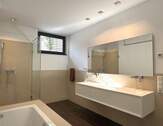 Master-Bad; Dusche & Badewanne - 
