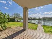 Terrasse mit Rheinblick - 