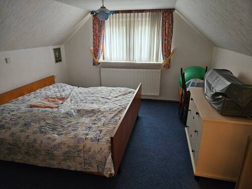 Schlafzimmer - 1 Zimmer Doppelhaushälfte in Dorfhain