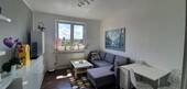 Wohnzimmer - Attraktive 2-Zimmer-Dachgeschosswohnung im Herzen von Oberhausen