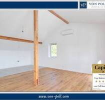 Dachgeschoss-Wohnung mit Sichtgebälk, Aufzug und großem Balkon - Limburgerhof