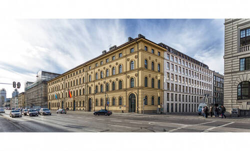 Außenansicht - Exklusive Einzel-Doppelbüros im Theresienhof München - flexibel und stilvoll