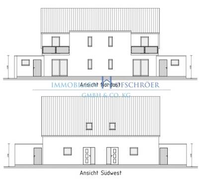 Ansicht - Mehrfamilienhaus, Wohnhaus mit 291,00 m&sup2; in Lingen (Ems) zum Kaufen