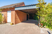 Carport mit angr. Fahrradraum - 