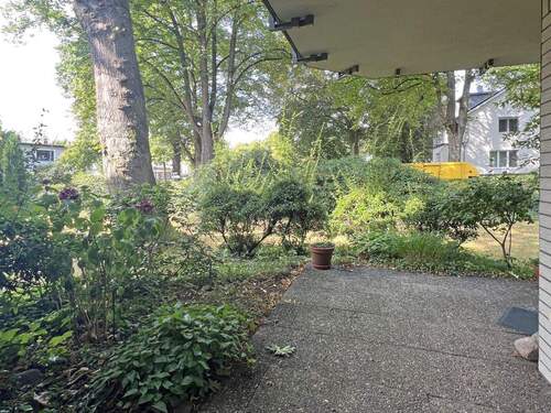 Terrasse - 2 Zimmer Etagenwohnung in Hamburg