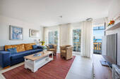 Wohnzimmer mit Ostseeblick - 