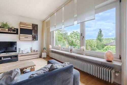 Panoramablick aus dem Wohnzimmer - Einfamilienhaus mit 203,00 m&sup2; in Usingen zum Kaufen