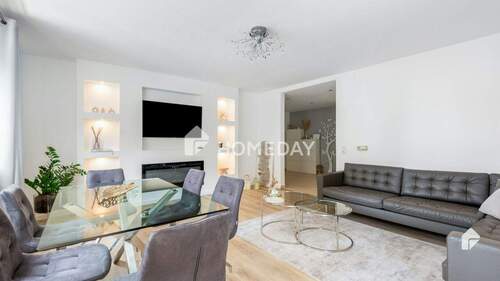 Wohnzimmer 2 - Etagenwohnung mit 110,00 m&sup2; in Mainz zum Kaufen