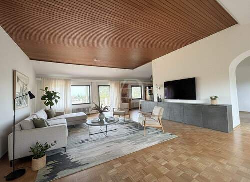 Wohnzimmer OG mit KI möbliert - 