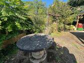 Tisch im Garten - 