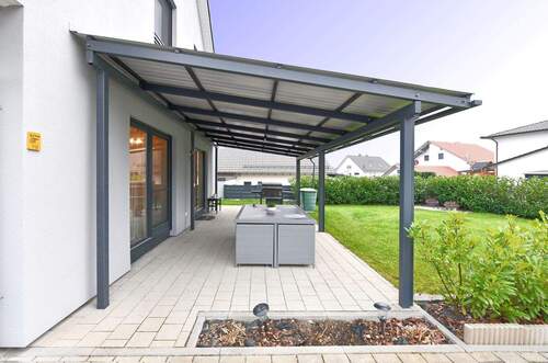 die Terrassenüberdachung - 
