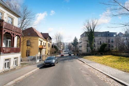 Blick in die Straße - 