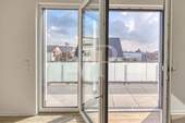 Blick auf den Balkon - 