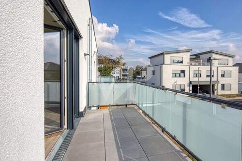 Aussicht vom Balkon - 