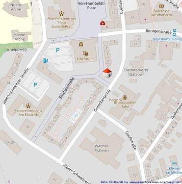 Lageplan Einsteinstr. 9 - 