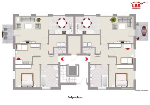 Erdgeschoss - 1 Zimmer Mehrfamilienhaus, Wohnhaus in Bad Oeynhausen