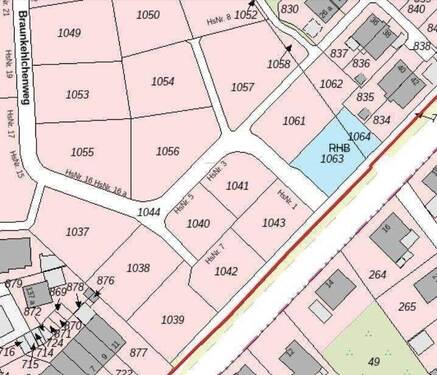 Flurkarte Baugebiet Lenzinghausen.jpg - Grundstück in Spenge-Lenzinghausen für Ihr massives Traumhaus von CONCEPT HAUS